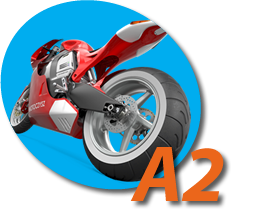 Motocicleta (Permiso A2) en Autoescuelas Vial Masters