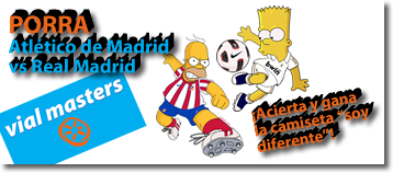 Porra Atlético vs Real Madrid en Autoescuelas Vial Masters